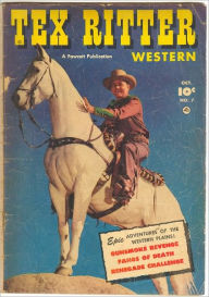 Title: Tex Ritter Number 7 Western Comic Book, Author: Lou Diamond
