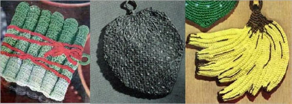 Crochet Patterns for Fruit and Vegetable Potholders