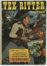 Title: Tex Ritter Number 9 Western Comic Book, Author: Lou Diamond