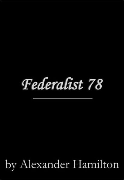 Federalist 78