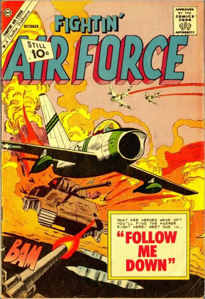 Fightin Air Force Number 29 War Comic Book