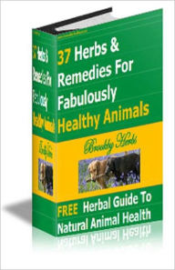 Title: 37 Herbs & Remedies For Fabulously Healthy Animals, Author: Jackie Rive