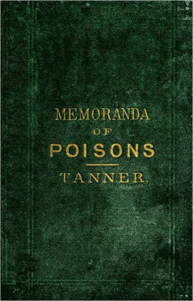 Memoranda on Poisons
