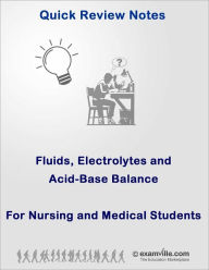 Title: Physiology Review for Nursing and Medical Students: Fluids, Electrolytes and Acid-Base Balance, Author: Bhatt
