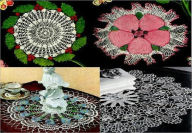 Title: Flowers and Fruit Crocheted Doilies Part Two, Author: Unknown