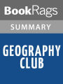Geography Club by Brent Hartinger l Summary & Study Guide