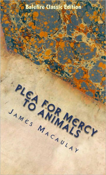 Plea for Mercy to Animals