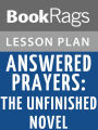 Answered Prayers: The Unfinished Novel Lesson Plans