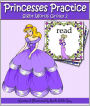 Princesses Practice Sight Words - Group 2 (3 Books in 1: Second Grade / Third Grade / Nouns)