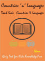 Kids Knowledge Book Countries And Native Languages : Teach Kids About Countries And Native Languages