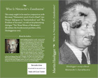 Title: Who Is Nietzsche's Zarathustra?, Author: Martin Heidegger