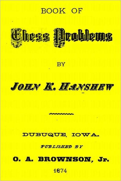 BOOK OF CHESS PROBLEMS