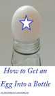 Historical Characters - Fiction: How to Get an Egg Into a Bottle ( sci fi, science fiction, Edgar rice Burroughs, space opera )