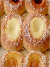 Title: Gram's KOLACHE Recipe ~ Homemade YEAST Pastry ~ Cottage Cheese & Apricot Filling, Author: Good Reading