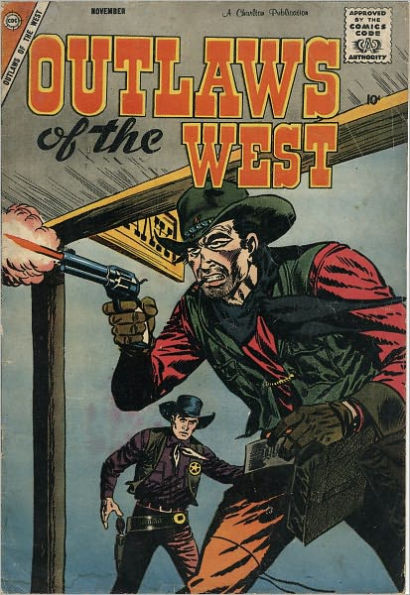 Outlaws Of The West Number 17 Western Comic Book