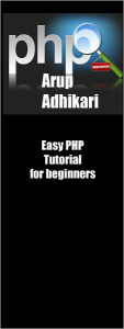 Title: Easy PHP Tutorial for beginners, Author: Adhikari