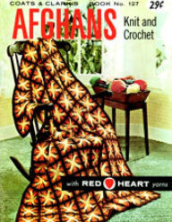 Title: Afghans Knit and Crochet, Author: Vintage Patterns
