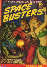 Title: Space Busters Number 2 Fantasy Comic Book, Author: Lou Diamond