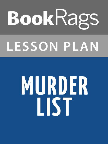 Murder List Lesson Plans