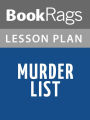 Murder List Lesson Plans