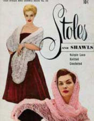 Title: Stoles and Shawls, Star Book 86 (Knit, Knitting, Crochet, Crocheting), Author: Vintage Patterns