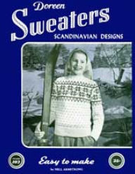 Title: Sweaters, Scandinavian Designs, Author: Vintage Patterns