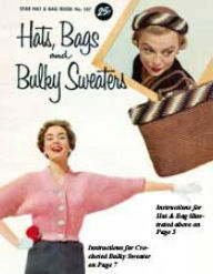 Title: Hats, Bags and Bulky Sweaters, Author: Vintage Patterns