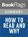 How to Read and Why by Harold Bloom l Summary & Study Guide