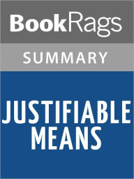 Title: Justifiable Means by Terri Blackstock l Summary & Study Guide, Author: BookRags