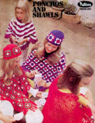 Title: Ponchos and Shawls, Author: Vintage Patterns