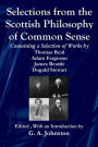 Selections from the Scottish Philosophy of Common Sense