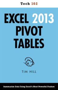 Title: Excel 2013 Pivot Tables (Tech 102), Author: Tim Hill