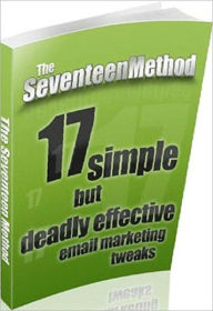 Title: eBook about The 17 Method - I built up my back-end income with multiple sales to customers, Author: Healthy Tips