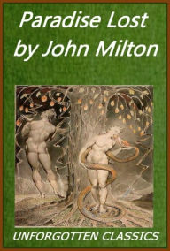 Title: Paradise Lost, A poetry book by John Milton, Author: John Milton