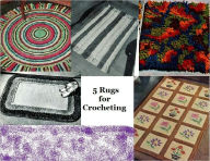Title: 5 Rugs for Crocheting, Author: Unknown