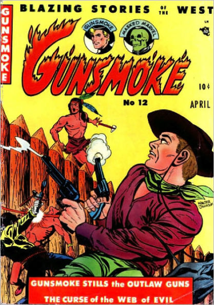 Gunsmoke Number 12 Western Comic Book