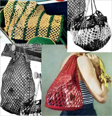 crochet shopping bag