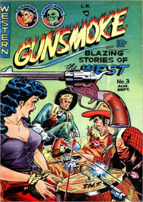 Gunsmoke Number 3 Western Comic Book by Lou Diamond | NOOK Book (eBook