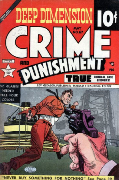 Crime and Punishment Number 67 Crime Comic Book