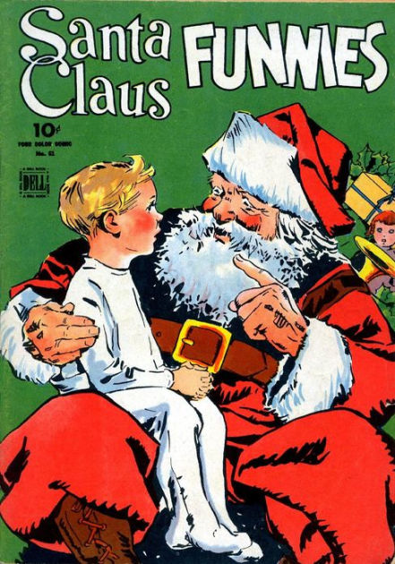 Santa Claus Funnies Number 61 Christmas Comic Book by Lou Diamond ...