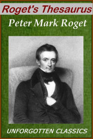 Title: Roget's Thesaurus, Author: Peter Mark Roget