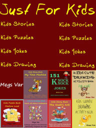 Title: Just For Kids : Kids Jokes Stories Puzzles Drawing Book Pack, Author: Megs