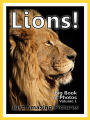 Just Lion Photos! Big Book of Photographs & Pictures of Lions, King of the Animals, Vol. 1