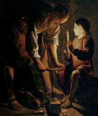 Title: Saint Joseph Pieta Light of Faith, Author: M. M. Snyder