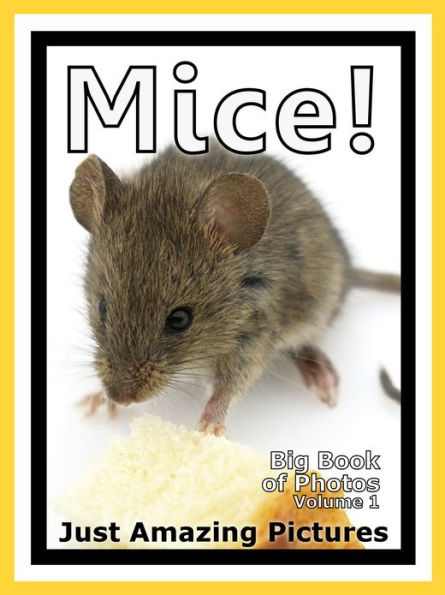 Just Mouse Photos! Big Book of Photographs & Pictures of Mice, Vol. 1