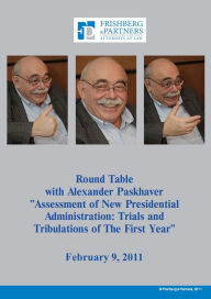 Title: Assessment of New Presidential Administration of Ukraine:Trials and Tribulations of The First Year, Author: Alex Frishberg