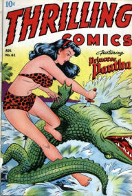 Title: Thrilling Comics Number 61 Action Comic Book, Author: Lou Diamond