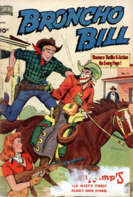 Title: Broncho Bill Number 15 Western Comic Book, Author: Lou Diamond