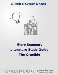 Title: Micro Summary: The Crucible (Quick Literature Study Guide), Author: Bose