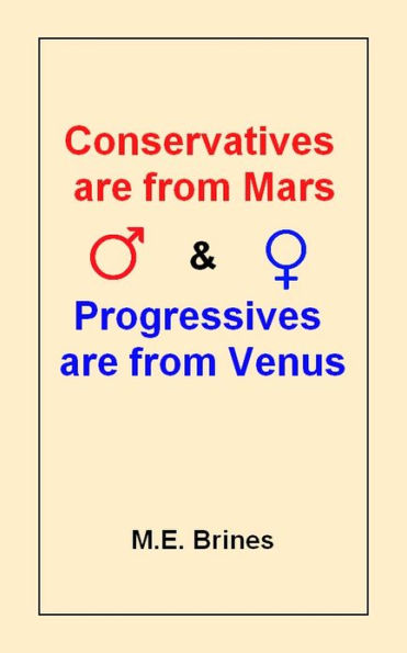 Conservatives Are From Mars and Progressives Are From Venus